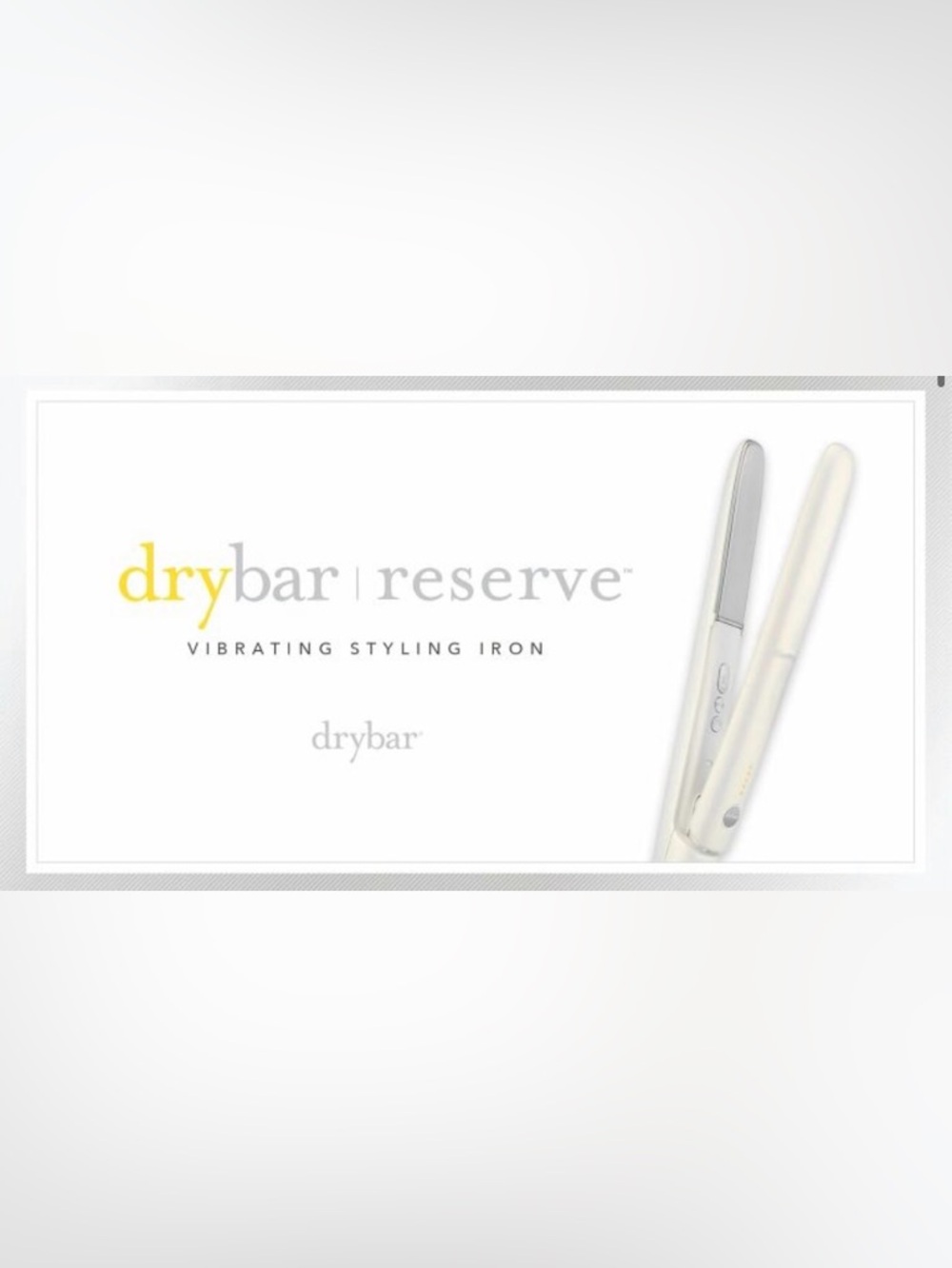 Drybar Reserve Vibrating Styling Iron